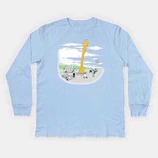 Fork in the Road Kids Long Sleeve T-Shirt